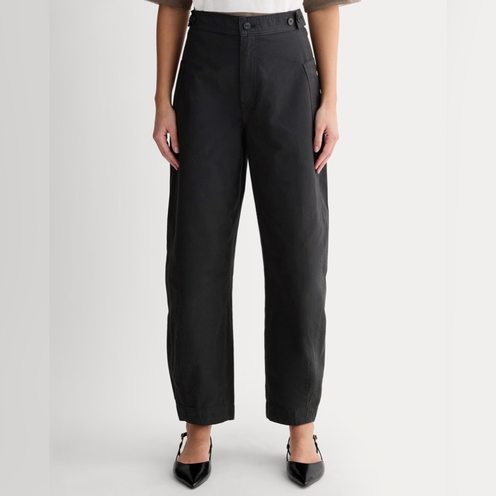 Everlane The Fatigue Barrel Pant Black